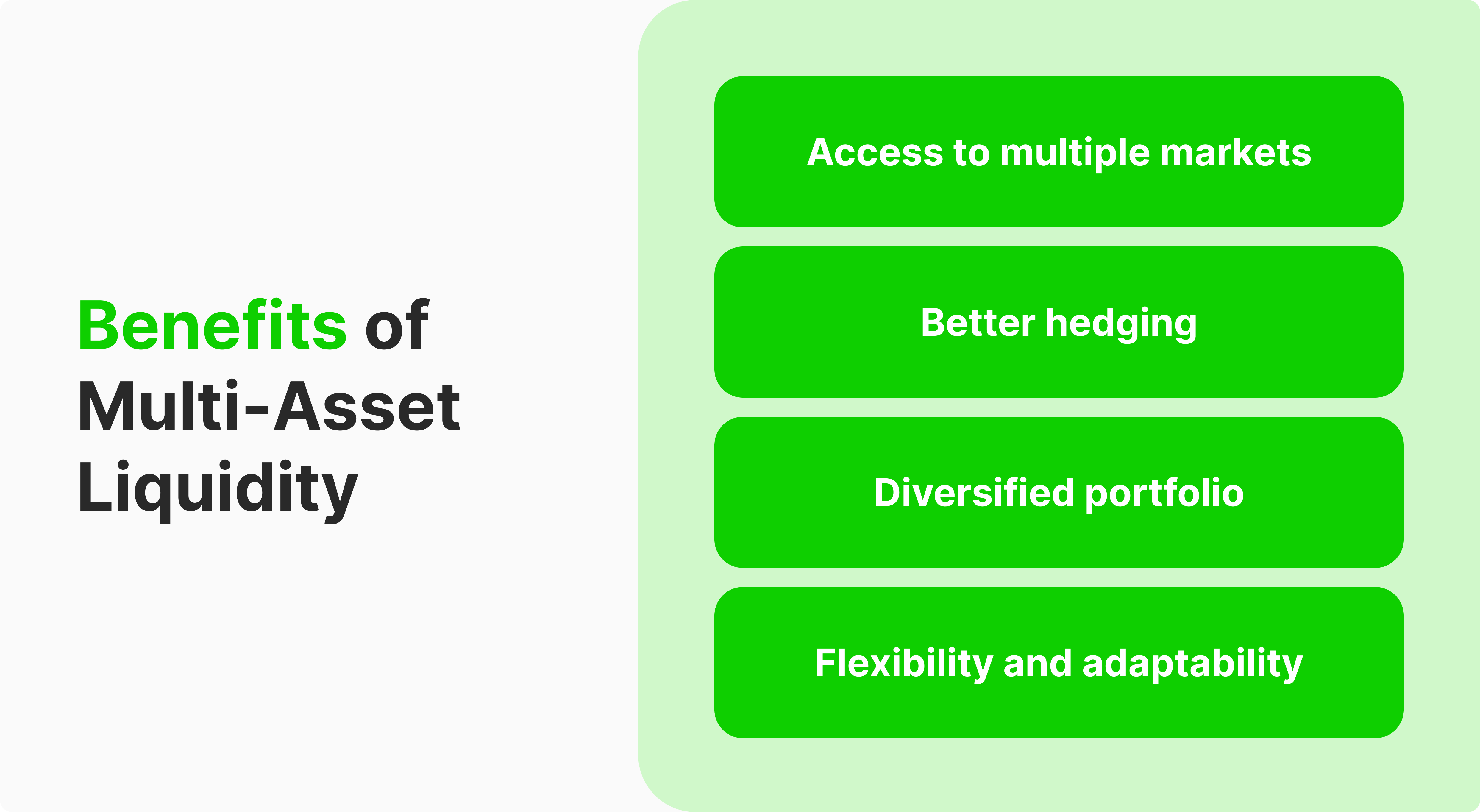  Benefits Of Multi-Asset Liquidity