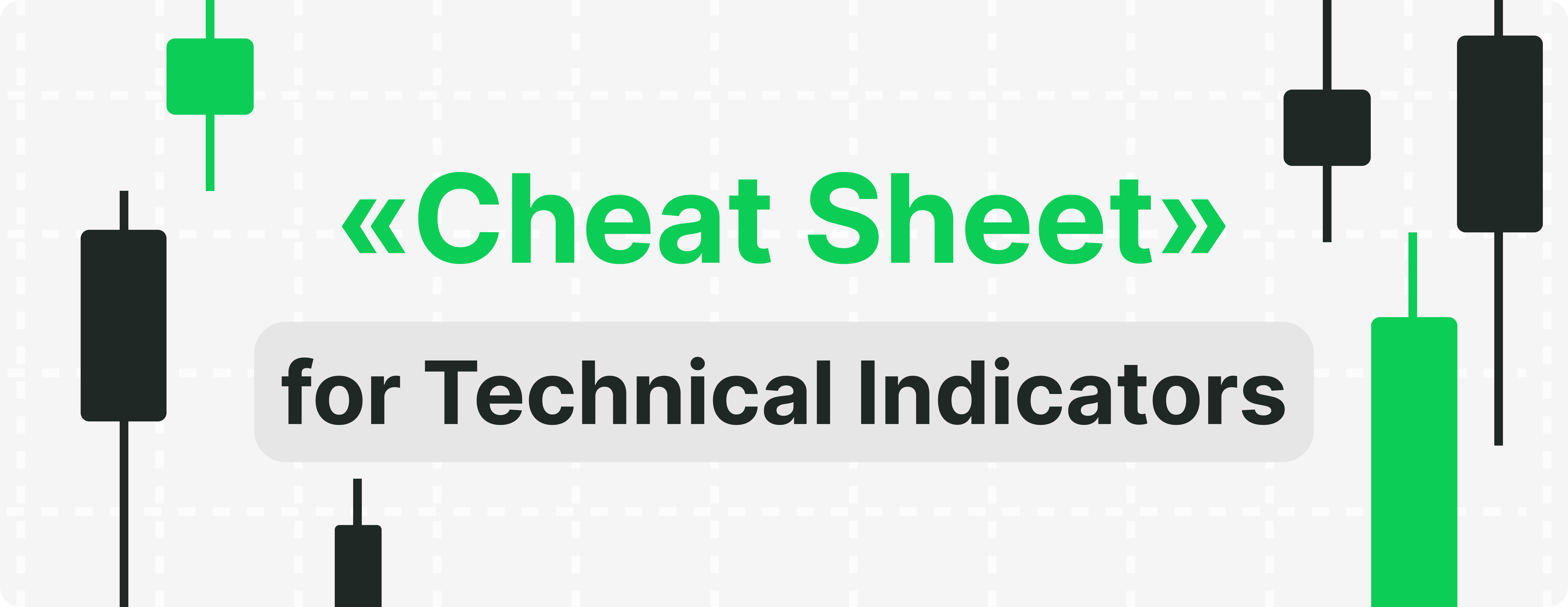 'Cheat Sheet' for Technical Indicators