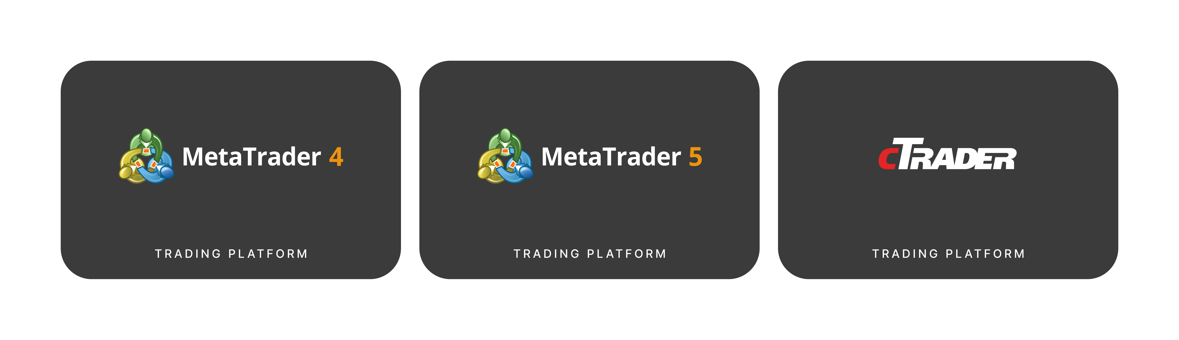 MT4, MT5 and cTrader Forex Trading Platforms