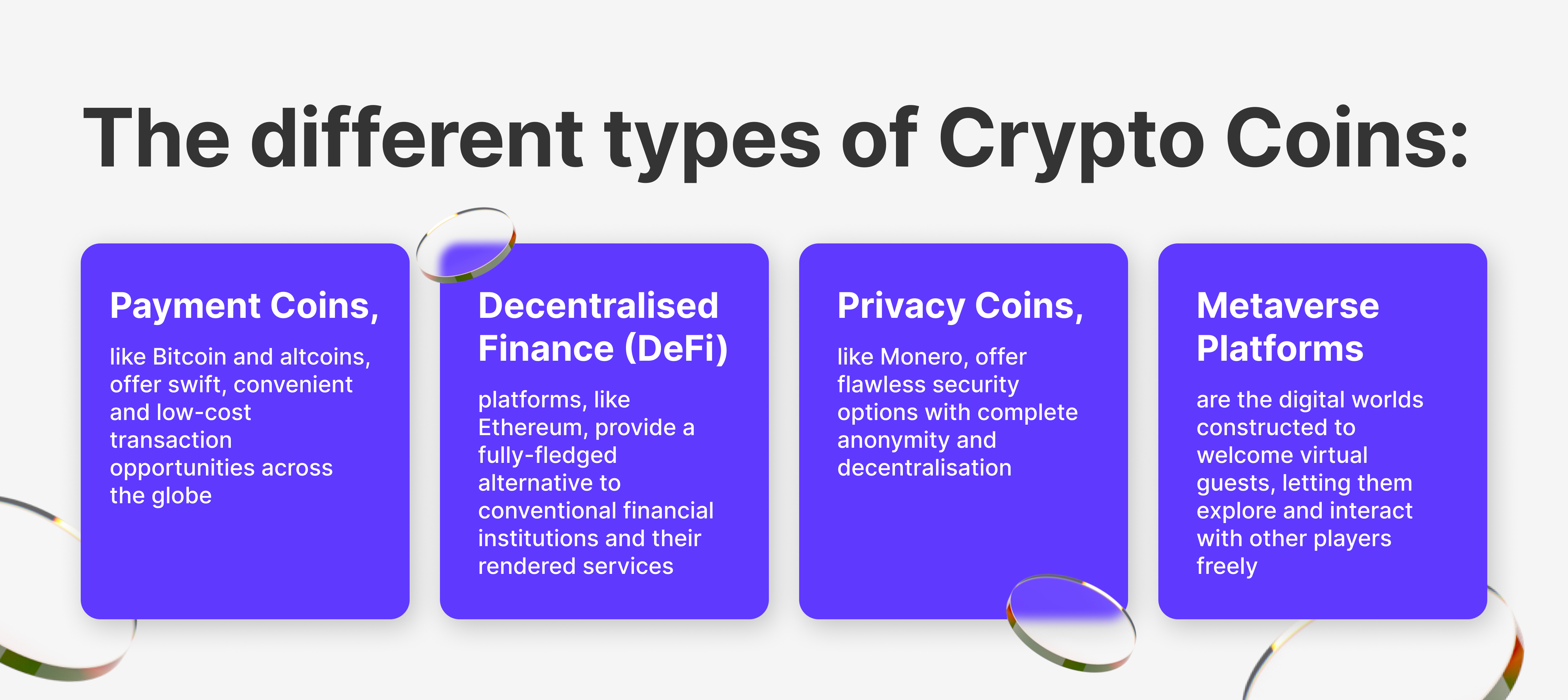 Most popular and established crypto sectors