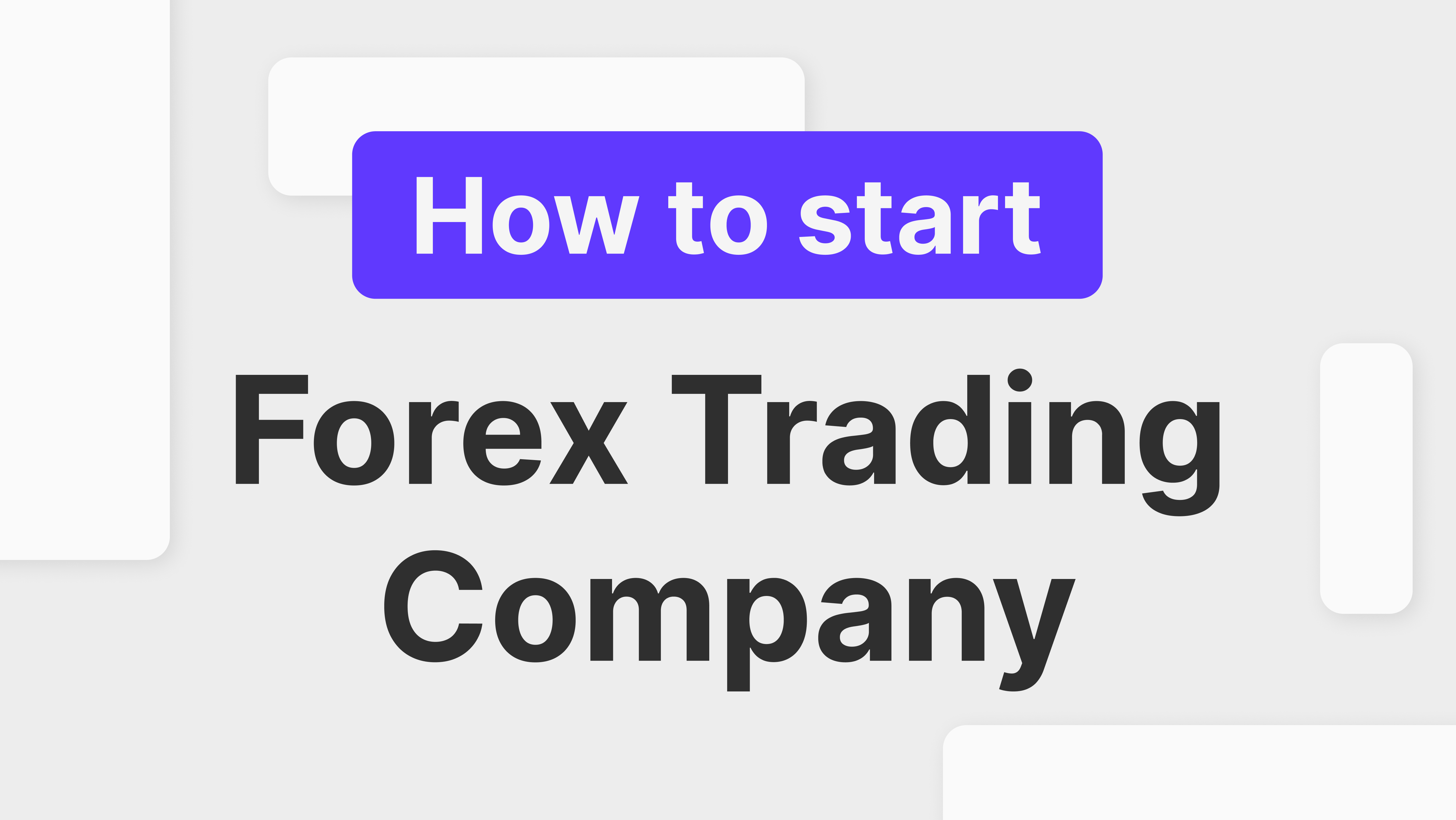 how to open a forex trading company